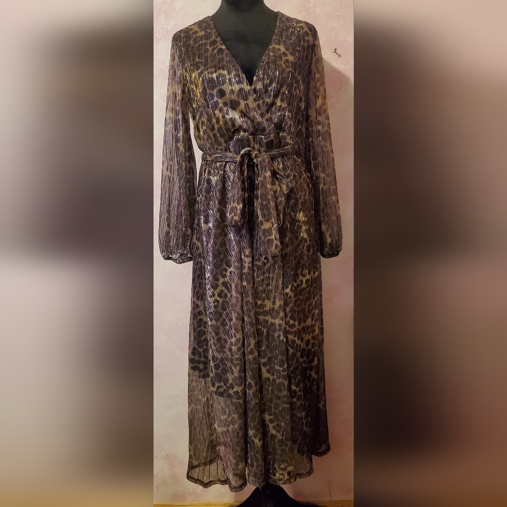 Bardot Cheetah Print Dress